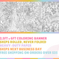 Abstract Forest Coloring Banner