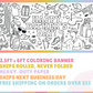 Golf Custom Coloring Banner